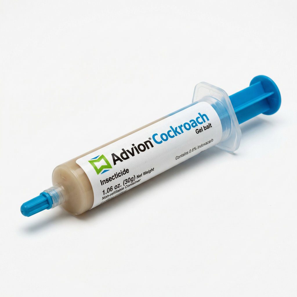 Advion® Cockroach Gel Bait – Professional Roach Killer with Applicator Kit (Indoor & Outdoor)